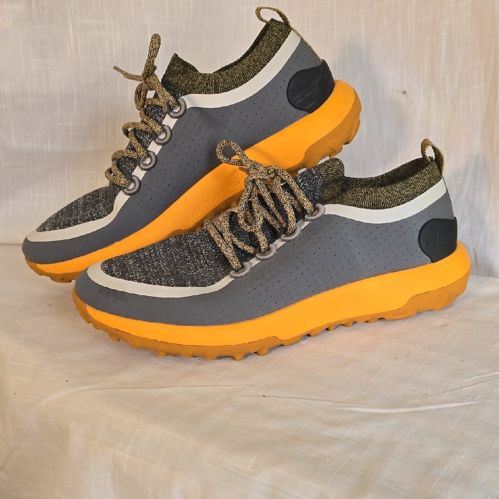 Men's Trail Runner  SWT allbirds Telluride Yellow Hiking Sneaker size 14